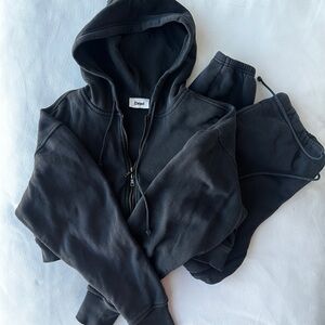 Elwood Sweatpant + Cropped Hoodie